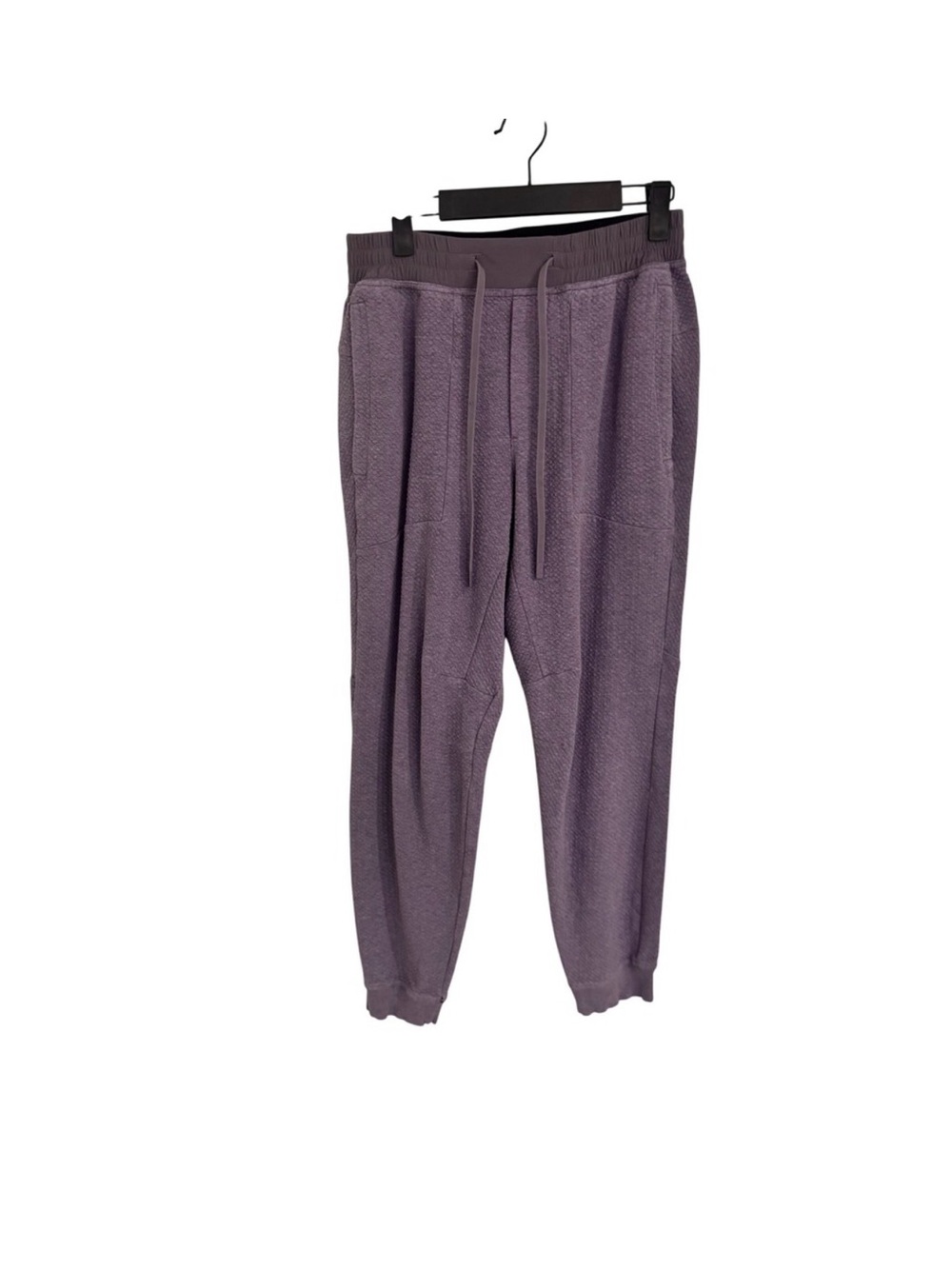 Lululemon At Ease Jogger Textured Purple Dusty Mauve M5642S Mens Size Medium